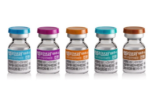 ▲ JW중외제약은 자사가 공급하는 혈우병 치료제 ‘헴리브라’를 투약한 중증 A형 혈우병 환자들의 삶의 질이 눈에 띄게 개선됐다는 연구 결과가 ‘유럽혈우병협회 연례총회(EAHAD 2025)’에서 발표됐다고 31일 밝혔다.