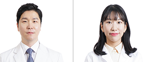 ▲ 이승훈(왼쪽), 이수지 교수