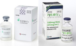 ▲ 길리어드의 TROP-2 ADC 트로델비와 MSD의 키트루다 병용요법이 전이성 삼중음성 유방암 1차 치료에서 키트루다+화학요법 대비 우월성을 확인했다.