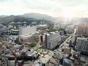 ▲ 전남대병원 새병원 조감도.