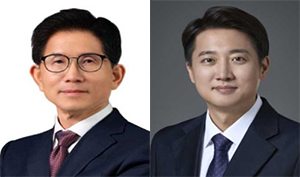 ▲ 김문수 후보(왼쪽)와 이준석 후보가 일제히 산업 육성을 위한 규제 완화안을 발표해 눈길을 끌었다.