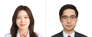 ▲ 상현지 교수(왼쪽), 연동건 교수