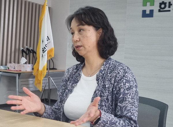 ▲ 노혜련 약사는 한국 병원 약사들이 새로운 역할을 고민할 때 필요한 것은 비전이라고 강조했다.
