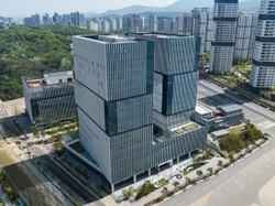 ▲ 안국약품 본사 전경.