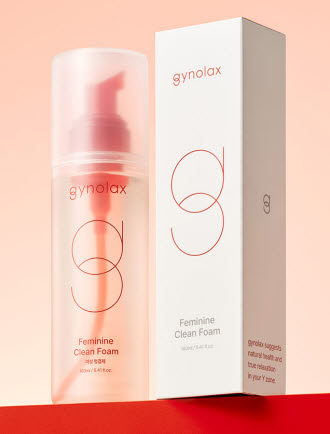 ▲ 동아제약의 여성Y존 케어 전문 브랜드 ‘지노렉스(Gynolax)’가 여성청결제 ‘지노렉스 페미닌 클린폼’을 리뉴얼 출시했다고 29일 밝혔다.