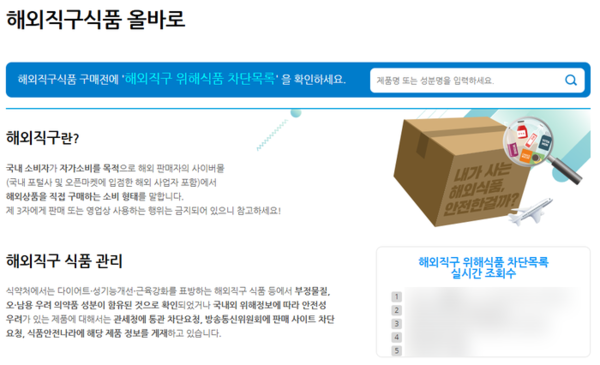 ▲ 앞으로는 의약품을 표방한 해외직구 제품의 수입이나 유통이 어려워질 전망이다.