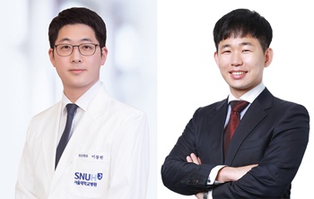 ▲ 이동헌 교수(왼쪽)와 김형신 교수.