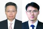 일동제약 개발본부장 최원 전무이사(왼쪽)와 IR담당 박종수 부장.