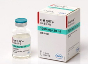 로슈의 티쎈트릭과 코텔릭, 젤보라프 3제 병용요법이 미국에서 BRAF V600 변이 양성 진행성 흑색종 환자의 치료 용도로 승인됐다.
