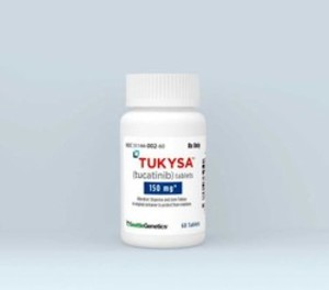 투키사는 두 가지 이상의 항-HER2 치료를 받은 경험이 있는 성인 HER2 양성 유방암 환자의 치료를 위해 허셉틴, 젤로다와 병용하는 치료제다.
