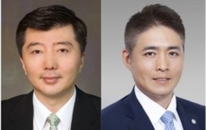 강성욱 GE헬스케어 아세안 사장(좌)와 김영제 GE코리아 총괄대표.