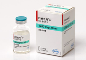 티쎈트릭은 초기 비소세포폐암 환자에서 수술 및 화학요법 이후 보조요법으로 승인된 최초이자 유일한 면역항암제다.