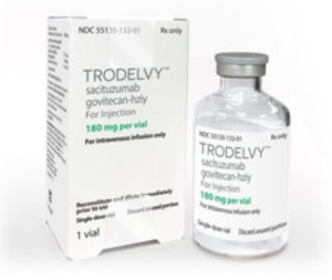 길리어드의 Trop-2 ADC 트로델비는 미국에 이어 유럽에서 전이성 삼중음성 유방암 치료제로 승인됐다.