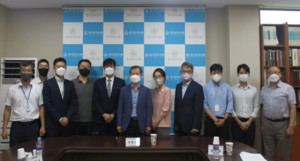 ▲ 경기도약사회는 ATC 제조업체들과 간담회를 진행하고, 일선 약국의 어려움을 전달했다.