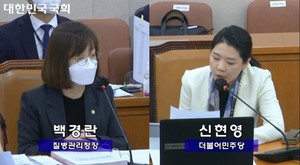 백경란 질병관리청장의 직무 연관 주식 보유 관련 논란이 국정감사에 올랐다.