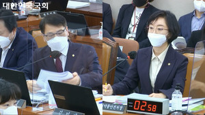 ▲ 이종성 의원은 마스크 로비 논란에 대한 질문을 진행했다.