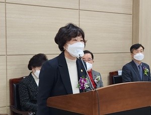 이은경 총회의장.
