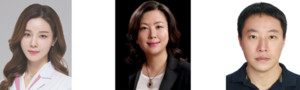 대한약사회는 이향란 소통이사 (왼쪽), 유완진 건강기능식품이사(가운데), 조은구 정보통신이사(오른쪽)를 27일 신규 임명했다.