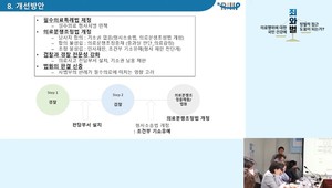 ▲ 대한의사협회 의료정책연구소 우봉식 소장은 ‘죄와벌, 의료행위에 대한 징벌적 접근 국민건강에 도움이 되는가’라는 주제로 열린 연속토론회에서 ‘의료과오 범죄화의 문제점 국제비교’란 발제를 통해 필수의료특례법 제정, 의료분쟁조정법 개정 등 다양한 개선방안을 제시했다.