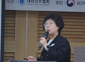 ▲ 김미영 대한간호협회 간호사 국가시험위원회 위원장.