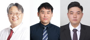 (왼쪽부터) 최준 교수, 임강현 교수, 이승학 교수