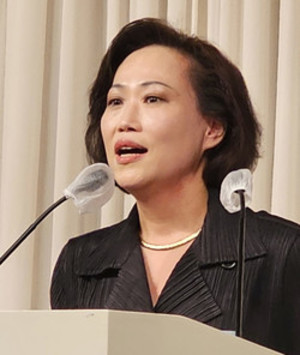 윤영미 회장은 변화하는 시대애 동문들의 역량을 결집해야 한다고 강조했다.