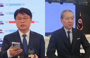 임현택 후보(왼쪽)과 주수호 후보.