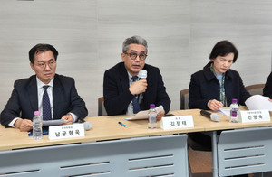 ▲ 한국병원약사회는 기자간담회를 통해 전문약사 관련, 업무 추진 현황을 설명했다.