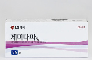 LG화학의 DPP-4 억제제 계열 국산 신약, 제미글로(제미글립틴)가 SGLT-2 억제제 다파글리플로진와의 시너지를 입증했다. 사진은 LG화학의 제미글립틴+다파글리플로진 복합제 제미다파정.