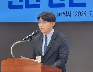 ▲ 채동영 부대변인.