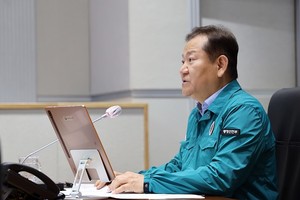 ▲ 이상민 행정안전부장관은 일부 교수들이 전공의 복귀를 어렵게 하고 있다고 비판했다.