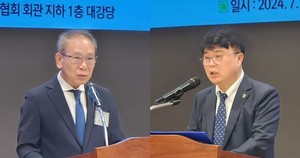 ▲ 임정혁 위원장(왼쪽)과 임현택 회장.
