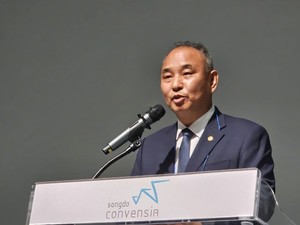▲ 조상일 회장은 성공적인 행사 개최를 위해 노력한 임원들과 회원들에게 감사의 말을 전했다.