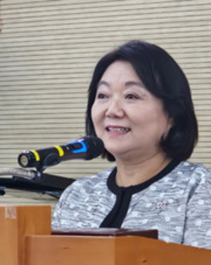 ▲ 허인영 회장은 동문들에게 감사의 말을 전했다.