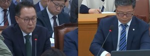 ▲ 박민수 차관(왼쪽)은 민주당 서영석 의원의 사퇴 요구에 "무거운 책임감을 느끼지만, 인사에 대해서는 말할 수 없다"고 답했다.