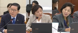 (왼쪽부터) 장종태 의원, 전진숙 의원, 남인순 의원.