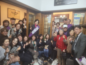 ▲ 권영희 후보는 대체조제 사후 통보 법안을 환영한다고 밝혔다.