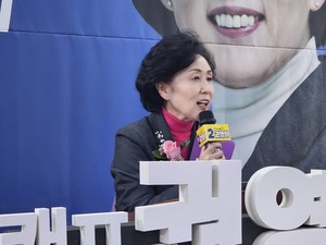 ▲ 권영희 후보는 약사들이 국민 건강의 중심에 서기를 꿈꾼다고 말했다.