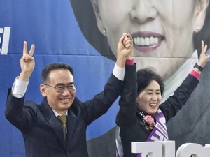 ▲ 김종환 통합선대본부장은 권 후보만이 약사 직능을 지킬 수 있다고 강조했다.