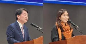 ▲ 안철수 의원(왼쪽)과 이주영 의원.