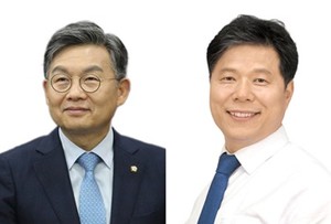 김윤 의원(왼쪽)과 서영석 의원.