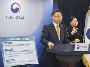 ▲ 정부는 지난 2024년 2월에 의대 정원 2000명 확대를 발표했다.