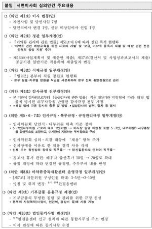 ▲ 마퇴본부는 23일, 온라인을 통해 서면 이사회 안건들을 설명하겠다고 예고했다.