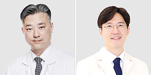 ▲ 고인준 교수(왼쪽), 김용덕 교수