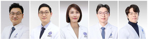▲ (왼쪽부터) 박섭리 교수, 김남후 교수, 김경민 교수, 이병호 교수, 이재남 교수