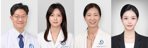 ▲ (왼쪽부터) 정재연 교수, 은정우 교수, 김순선 교수, 장세하 연구원