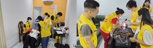 ▲ 이번 의료봉사에는 치과의사들도 동참했다.