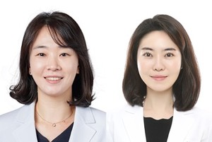 ▲ 김선미 교수(왼쪽)와 이혜준 교수.