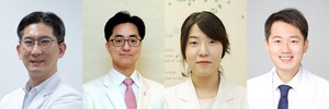 ▲ (왼쪽부터) 이장희 교수, 유재민 교수, 이새별 교수, 차치환 교수.