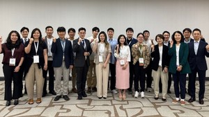 ▲ GC녹십자는 지난 13일과 14일 양일간 미국 메릴랜드에서 열린 ‘2025 재미한인제약인협회(KASBP) 춘계 심포지움’에 주 후원사로 참여해 자사의 글로벌 임상 전략을 공유했다고 밝혔다.